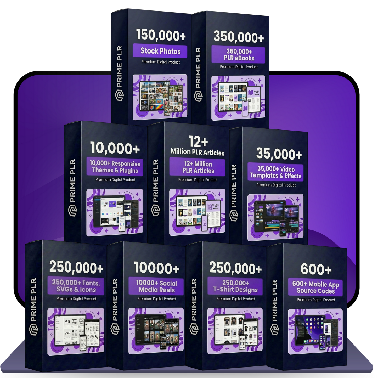 Mega Digital Products PLR Bundle: 35+ Million Files